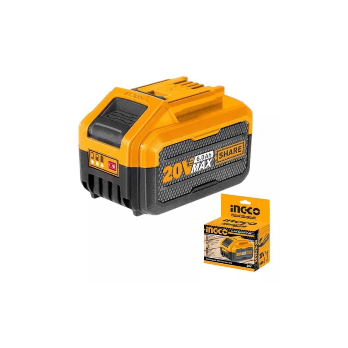 BaterÃa de Ion de Litio 20V 6.0Ah