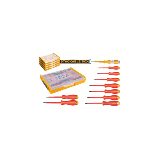 Set de herramientas aisladas 10 piezas apilable